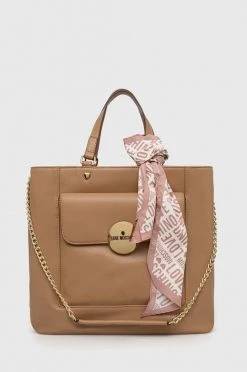 Γυναικεία Τσάντες Shopper και Tote Τσάντα Love Moschino μπεζ