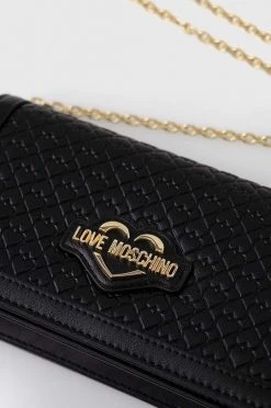 Γυναικεία Τσάντες χειρός Τσάντα συμπλέκτη Love Moschino μαύρο -Love Moschino Κατάστημα unnamed file 1061