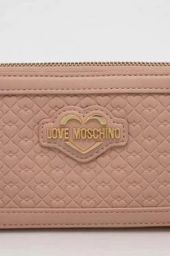 Γυναικεία Τσάντες χειρός Τσάντα συμπλέκτη Love Moschino μπεζ -Love Moschino Κατάστημα unnamed file 1067