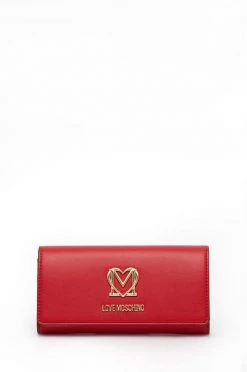 Γυναικεία Πορτοφόλια Πορτοφόλι Love Moschino κόκκινο