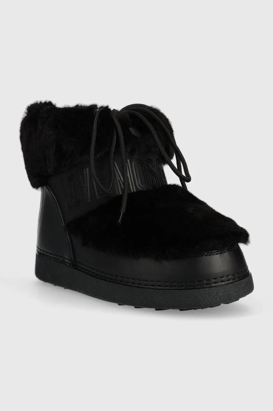 Γυναικεία Μπότες χιονιού Love Moschino μαύρο 2 Γυναικεία Μπότες χιονιού Love Moschino μαύρο - Image 2