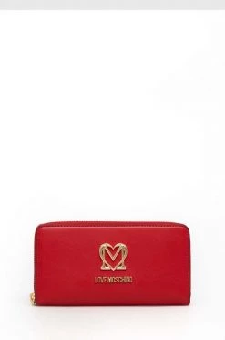 Γυναικεία Πορτοφόλια Πορτοφόλι Love Moschino κόκκινο