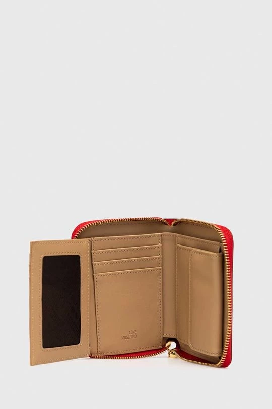 Γυναικεία Πορτοφόλια Πορτοφόλι Love Moschino κόκκινο 3 Γυναικεία Πορτοφόλια Πορτοφόλι Love Moschino κόκκινο - Image 3