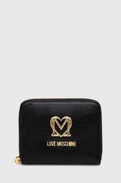 Γυναικεία Πορτοφόλια Πορτοφόλι Love Moschino μαύρο