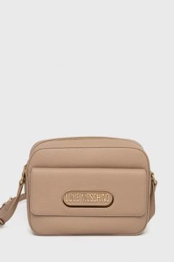 Γυναικεία Τσάντες χιαστί Τσάντα Love Moschino μπεζ