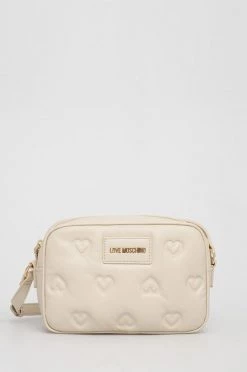 Γυναικεία Τσάντες χιαστί Τσάντα Love Moschino μπεζ