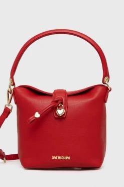 Γυναικεία Τσάντες Shopper και Tote Τσάντα Love Moschino κόκκινο