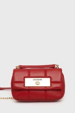 Γυναικεία Τσάντες χιαστί Τσάντα Love Moschino κόκκινο