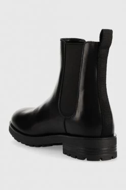 Γυναικεία Μποτάκια Δερμάτινες μπότες τσέλσι Love Moschino χρώμα: μαύρο, -Love Moschino Κατάστημα unnamed file 1397