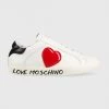 Γυναικεία Sneakers Αθλητικά Love Moschino άσπρο