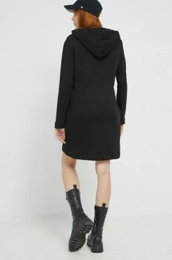 Γυναικεία Φορέματα Βαμβακερό φόρεμα Love Moschino μαύρο, -Love Moschino Κατάστημα unnamed file 1493