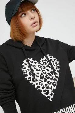 Γυναικεία Φορέματα Βαμβακερό φόρεμα Love Moschino μαύρο, -Love Moschino Κατάστημα unnamed file 1494