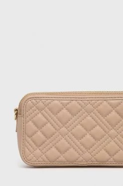 Γυναικεία Τσάντες χειρός Τσάντα συμπλέκτη Love Moschino μπεζ -Love Moschino Κατάστημα unnamed file 1508