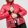 Γυναικεία Κοντά μπουφάν Μπουφάν Love Moschino κόκκινο,