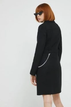 Γυναικεία Παλτά Μάλλινο παλτό Love Moschino μαύρο, -Love Moschino Κατάστημα unnamed file 1533