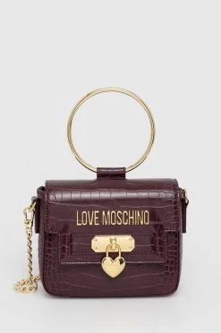 Γυναικεία Τσάντες χιαστί Τσάντα Love Moschino μοβ