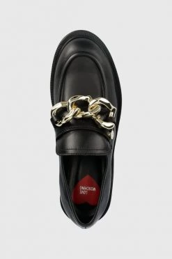 Γυναικεία Μοκασίνια Δερμάτινα μοκασίνια Love Moschino μαύρο -Love Moschino Κατάστημα unnamed file 1586