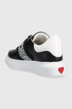 Γυναικεία Sneakers Δερμάτινα αθλητικά παπούτσια Love Moschino μαύρο -Love Moschino Κατάστημα unnamed file 1590