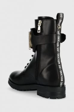 Γυναικεία Μποτάκια Δερμάτινα Workers Love Moschino μαύρο, -Love Moschino Κατάστημα unnamed file 1610