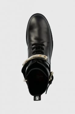 Γυναικεία Μποτάκια Δερμάτινα Workers Love Moschino μαύρο, -Love Moschino Κατάστημα unnamed file 1611