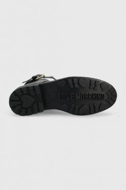 Γυναικεία Μποτάκια Δερμάτινα Workers Love Moschino μαύρο, -Love Moschino Κατάστημα unnamed file 1612