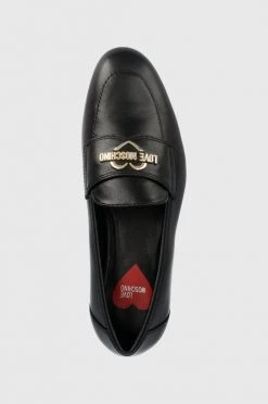 Γυναικεία Μοκασίνια Δερμάτινα μοκασίνια Love Moschino μαύρο -Love Moschino Κατάστημα unnamed file 1626