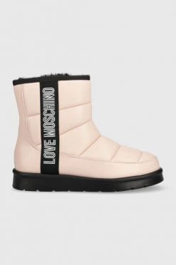 Γυναικεία Μπότες χιονιού Love Moschino ροζ