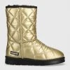 Γυναικεία Μπότες χιονιού Love Moschino χρυσαφί