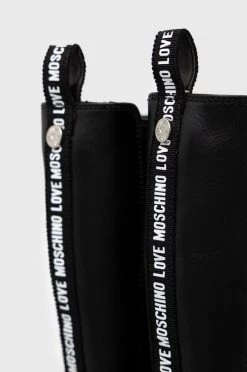 Γυναικεία Μπότες Δερμάτινες μπότες Love Moschino χρώμα: μαύρο, -Love Moschino Κατάστημα unnamed file 1645