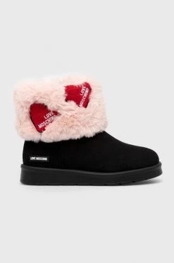 Γυναικεία Μπότες χιονιού Love Moschino μαύρο