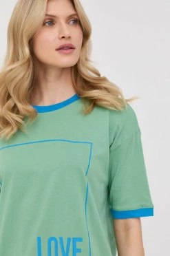 Γυναικεία Φορέματα Βαμβακερό φόρεμα Love Moschino πράσινο, -Love Moschino Κατάστημα unnamed file 1660