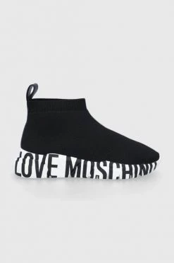 Γυναικεία Sneakers Υποδήματα Love Moschino μαύρο