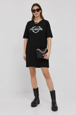 Γυναικεία Φορέματα Love Moschino - Φόρεμα ροζ -Love Moschino Κατάστημα unnamed file 1764