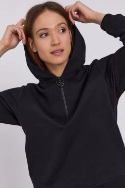 Γυναικεία Χωρίς φερμουάρ Μπλούζα Love Moschino χρώμα: μαύρο -Love Moschino Κατάστημα unnamed file 1818