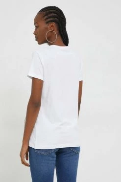 Γυναικεία Κοντομάνικο Βαμβακερό μπλουζάκι Love Moschino άσπρο -Love Moschino Κατάστημα unnamed file 1827