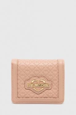 Γυναικεία Πορτοφόλια Πορτοφόλι Love Moschino μπεζ