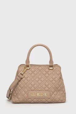 Γυναικεία Τσάντες Shopper και Tote Τσάντα Love Moschino μπεζ