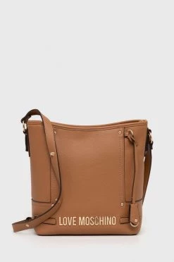 Γυναικεία Τσάντες Shopper και Tote Τσάντα Love Moschino καφέ