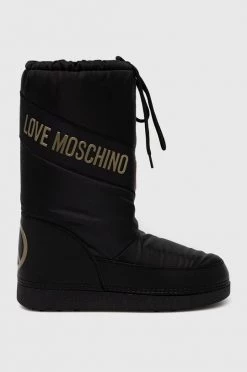 Γυναικεία Μπότες χιονιού Love Moschino μαύρο