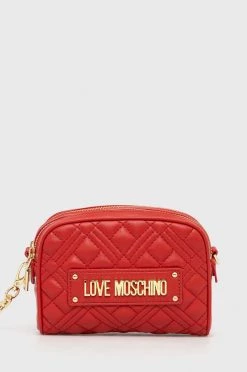 Γυναικεία Τσάντες χιαστί Τσάντα Love Moschino κόκκινο