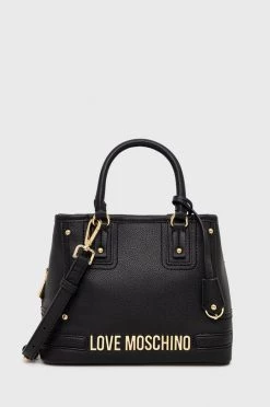 Γυναικεία Τσάντες Shopper και Tote Τσάντα Love Moschino μαύρο