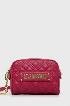 Γυναικεία Τσάντες χιαστί Τσάντα Love Moschino ροζ