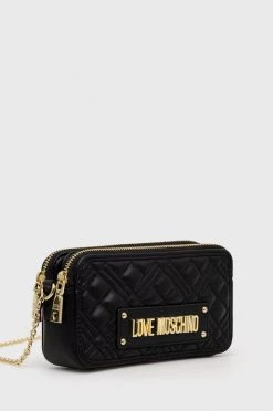 Γυναικεία Τσάντες χειρός Τσάντα συμπλέκτη Love Moschino μαύρο -Love Moschino Κατάστημα unnamed file 200