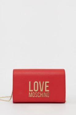 Γυναικεία Τσάντες χιαστί Τσάντα Love Moschino ροζ
