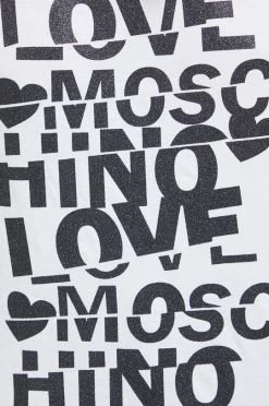 Γυναικεία Κοντομάνικο Βαμβακερό μπλουζάκι Love Moschino άσπρο -Love Moschino Κατάστημα unnamed file 2089