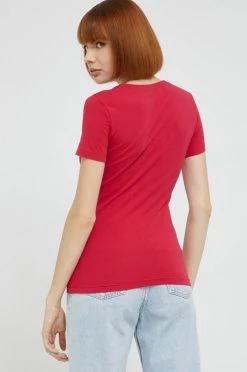 Γυναικεία Κοντομάνικο Μπλουζάκι Love Moschino κόκκινο -Love Moschino Κατάστημα unnamed file 2102