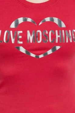 Γυναικεία Κοντομάνικο Μπλουζάκι Love Moschino κόκκινο -Love Moschino Κατάστημα unnamed file 2104