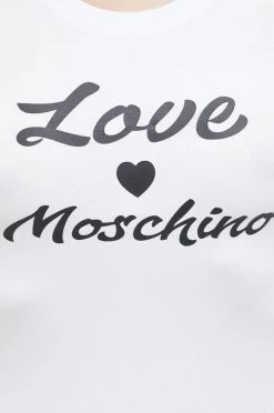 Γυναικεία Κοντομάνικο Μπλουζάκι Love Moschino άσπρο -Love Moschino Κατάστημα unnamed file 2109
