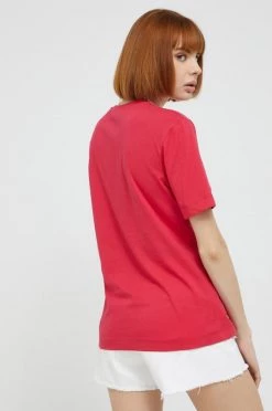 Γυναικεία Κοντομάνικο Βαμβακερό μπλουζάκι Love Moschino κόκκινο -Love Moschino Κατάστημα unnamed file 2142