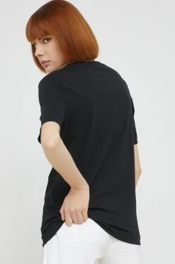 Γυναικεία Κοντομάνικο Βαμβακερό μπλουζάκι Love Moschino μαύρο -Love Moschino Κατάστημα unnamed file 2152